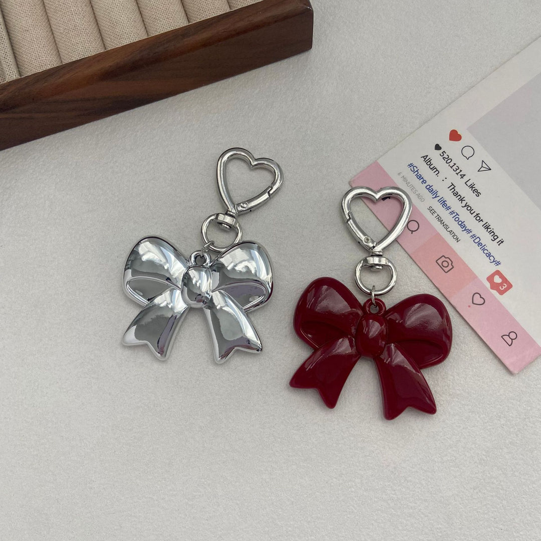 Elegant Bow-Shaped Keychain Stornfield