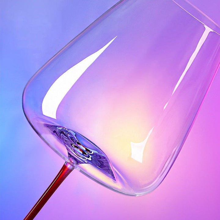 Crystal Glass Red Stem Burgundy Glasses | Stornfield