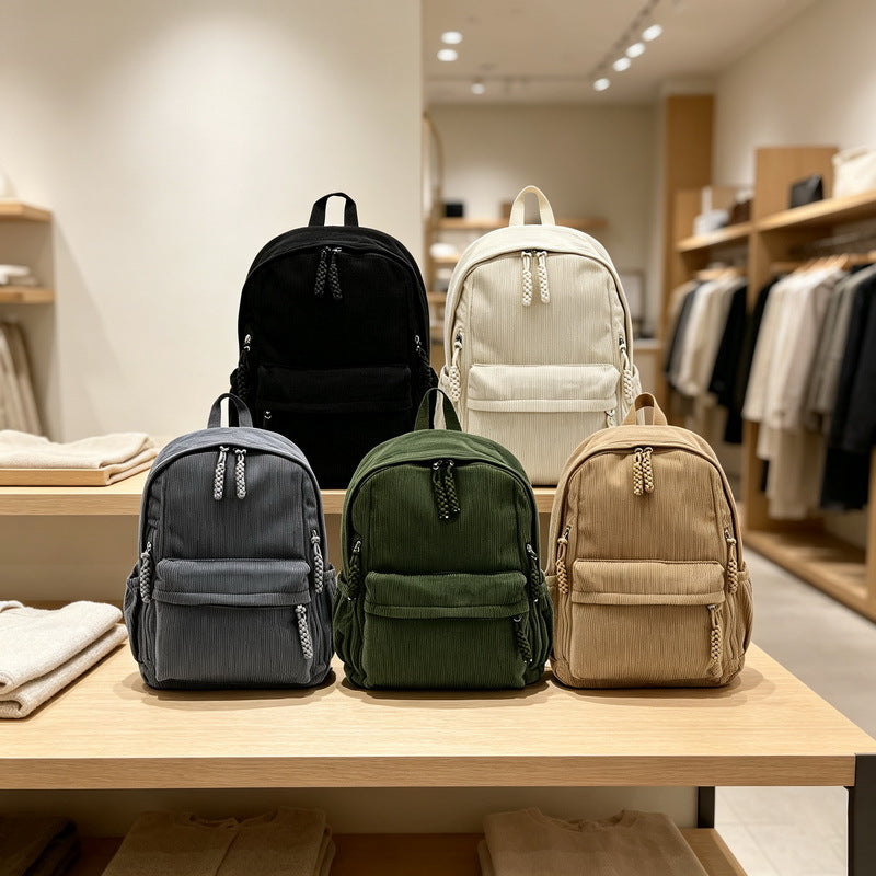 Corduroy Chic Backpack Stornfield