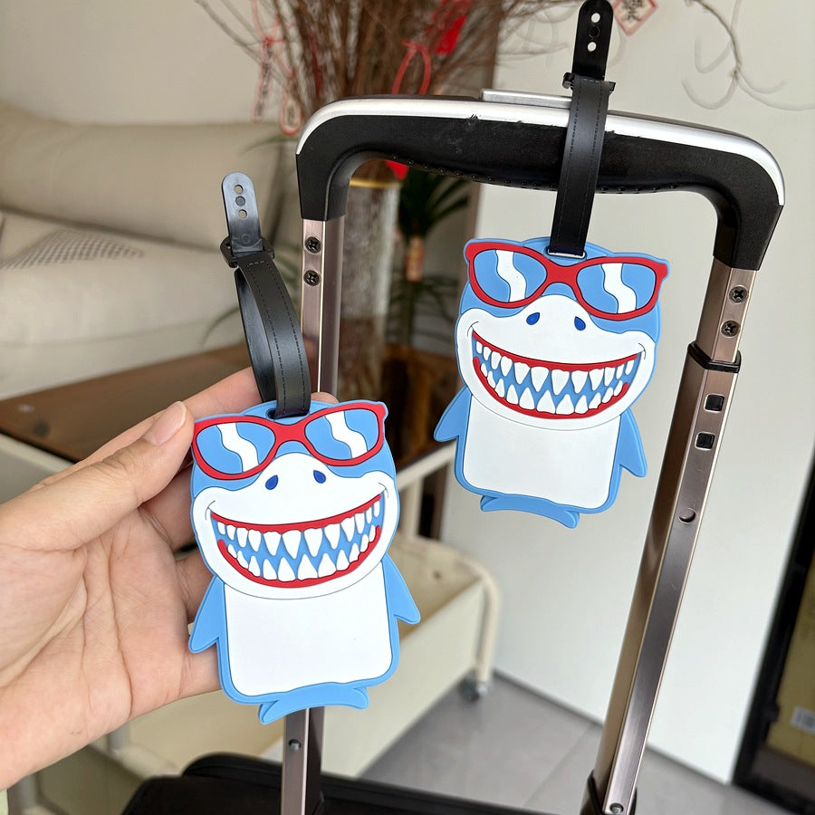 Shark Character Luggage Tag Stornfield