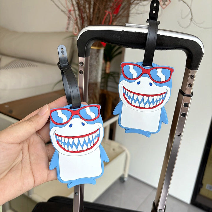 Shark-Themed Luggage Tag Stornfield
