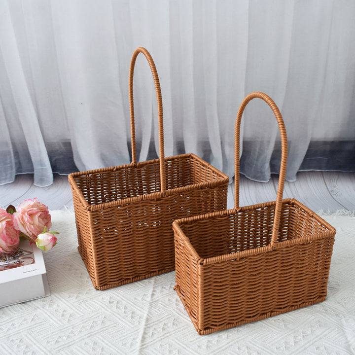 Handcrafted Natural Woven Storage Baskets Stornfield