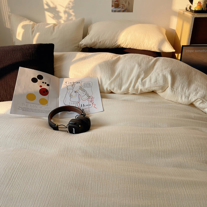 Ultra Soft Textured Duvet Cover Set
