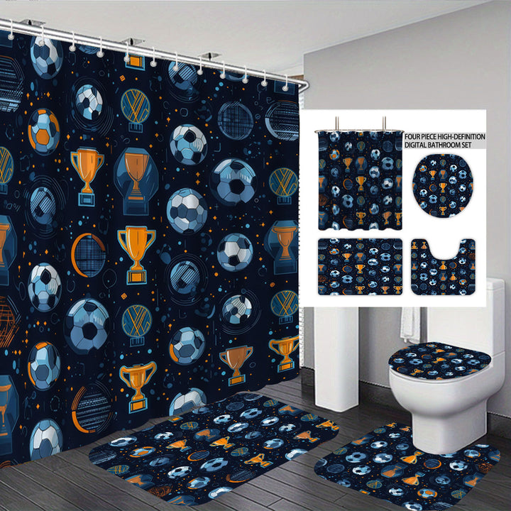 Basketball-Themed Bathroom Decor Set Stornfield