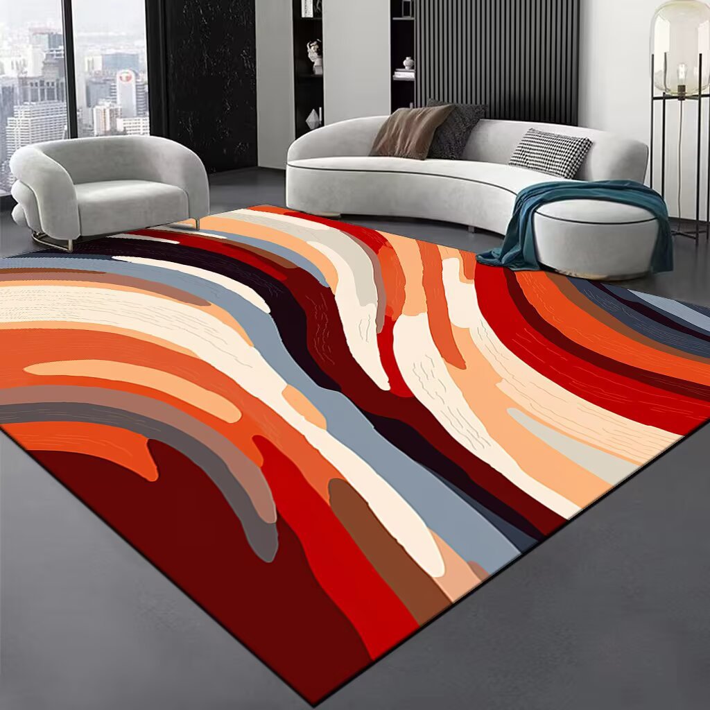 Modern Optical Illusion Area Rug Stornfield