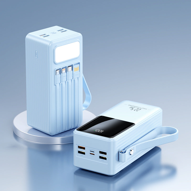 Multifunctional power bank with LED lighting Stornfield