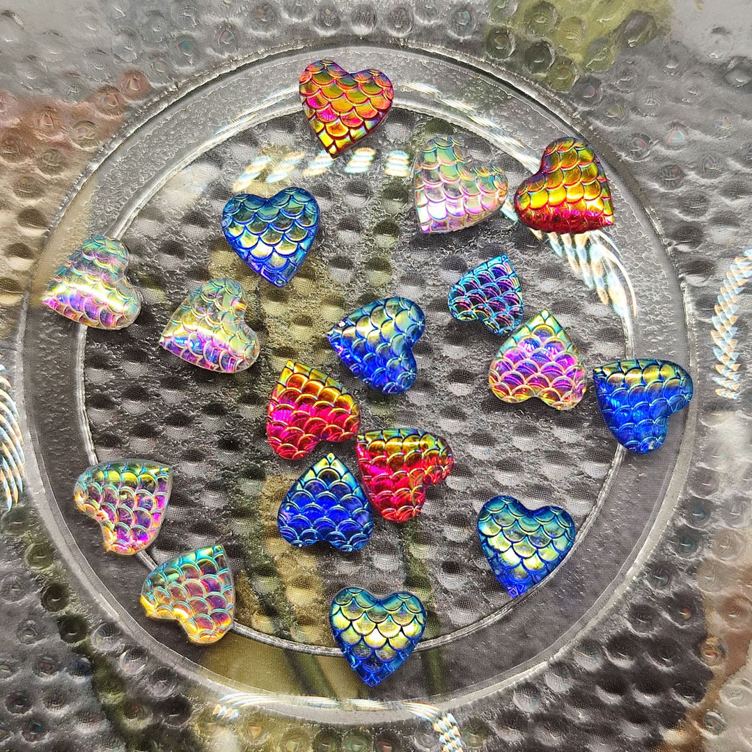 Sparkling Heart-Shaped Decoration Stones Stornfield