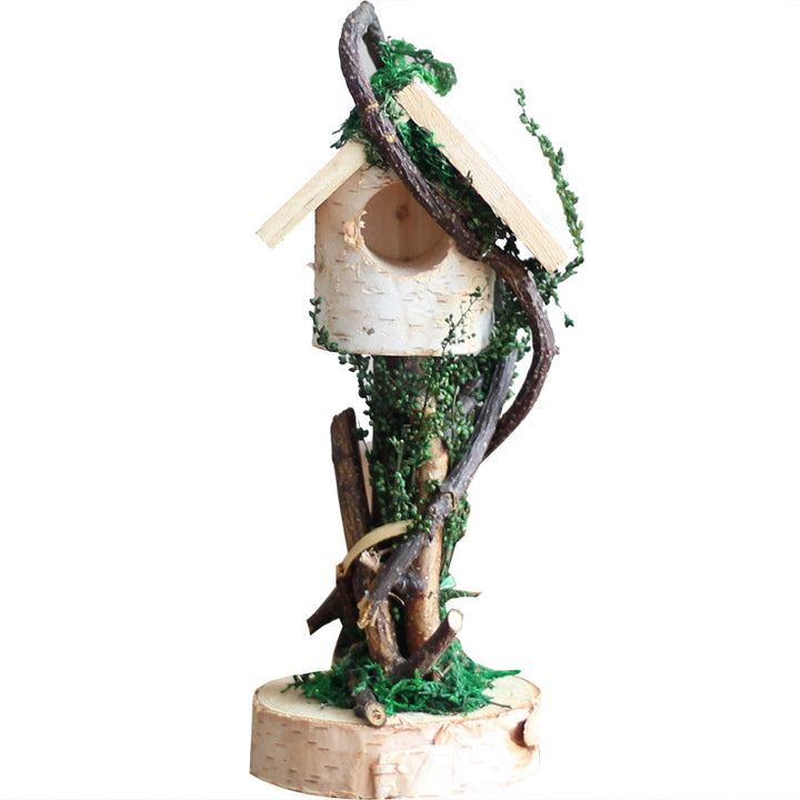 Decorative Birdhouse made of Wood Stornfield