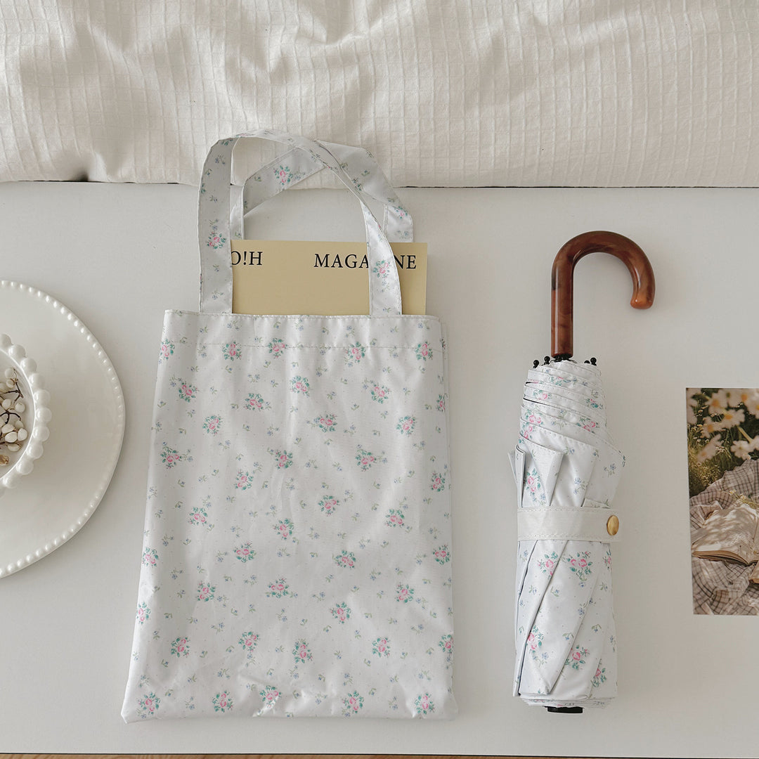 Women's Foldable Umbrella with Floral Pattern Stornfield