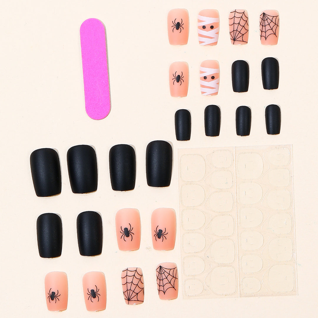 Halloween-Inspired Spooky Nail Art Extensions Stornfield