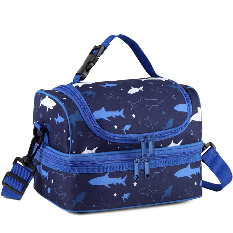 Women insulated cooler bag with double compartment design Stornfield