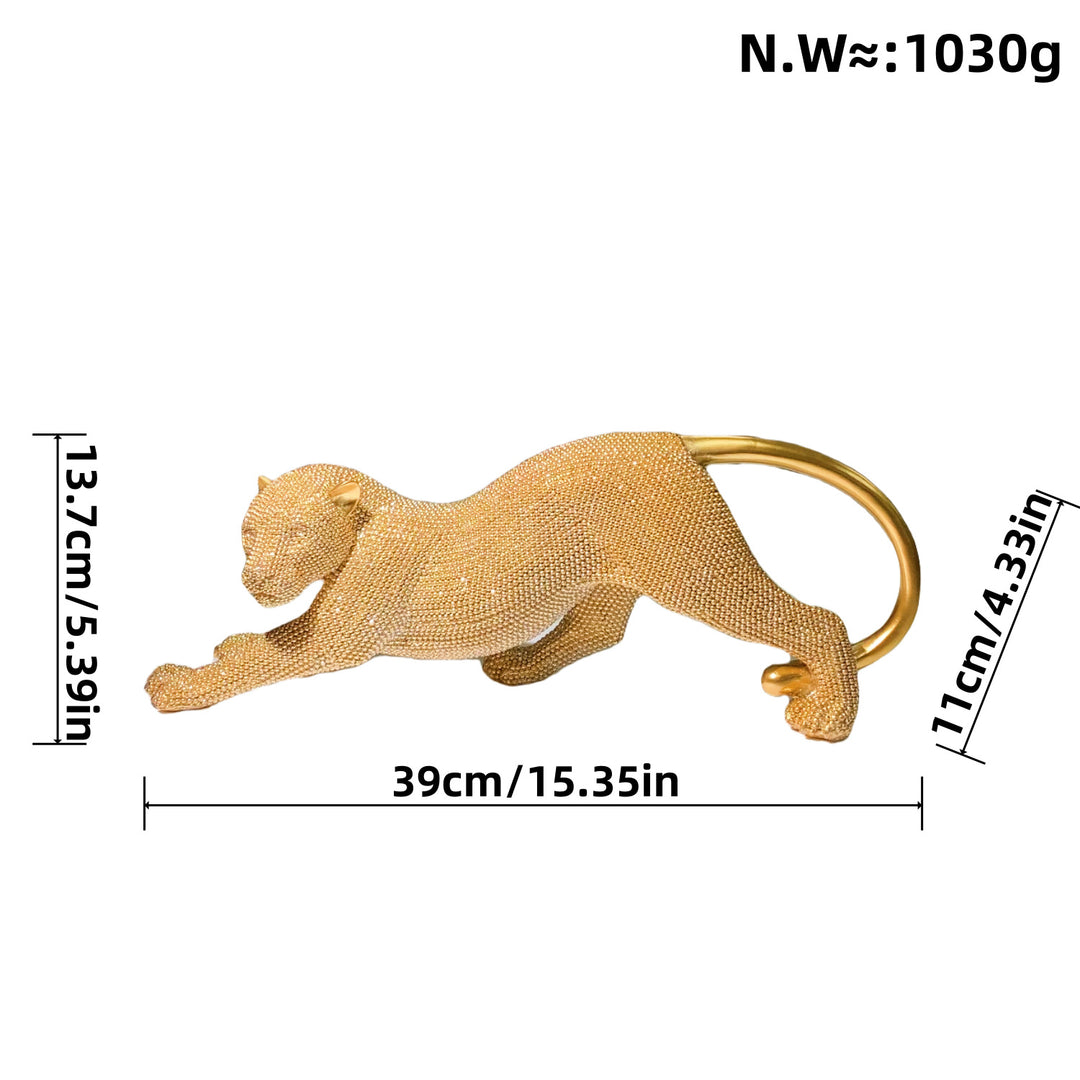 Elegant decorative figure of a panther Stornfield