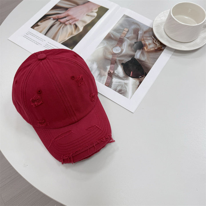 Men's Distressed Vintage-Style Baseball Cap Stornfield