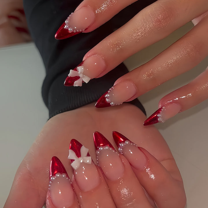 Elegant Stiletto Press-On Nail Art Stornfield