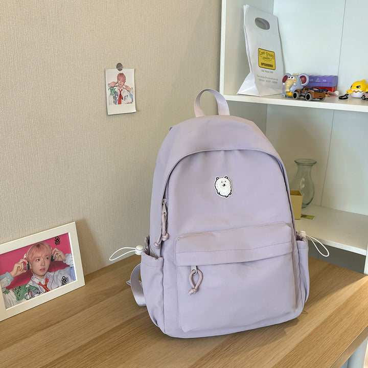 Casual Lightweight Backpack with Cute Character Charm Stornfield