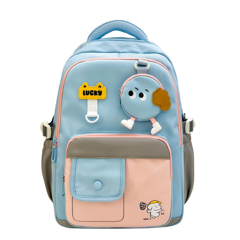 Playful Character Design School Backpack Stornfield