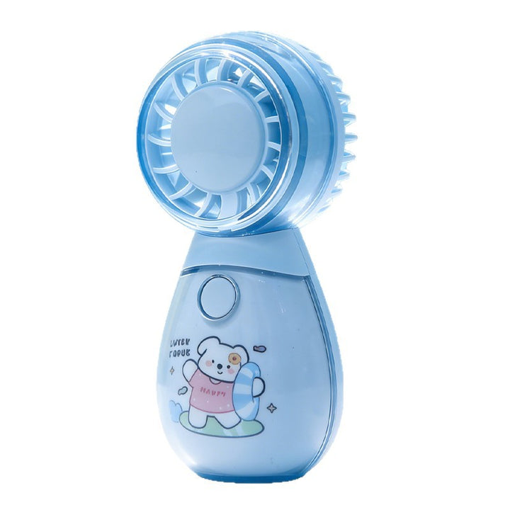 Ladies Portable Hand Fan in Cute Cat Design Stornfield