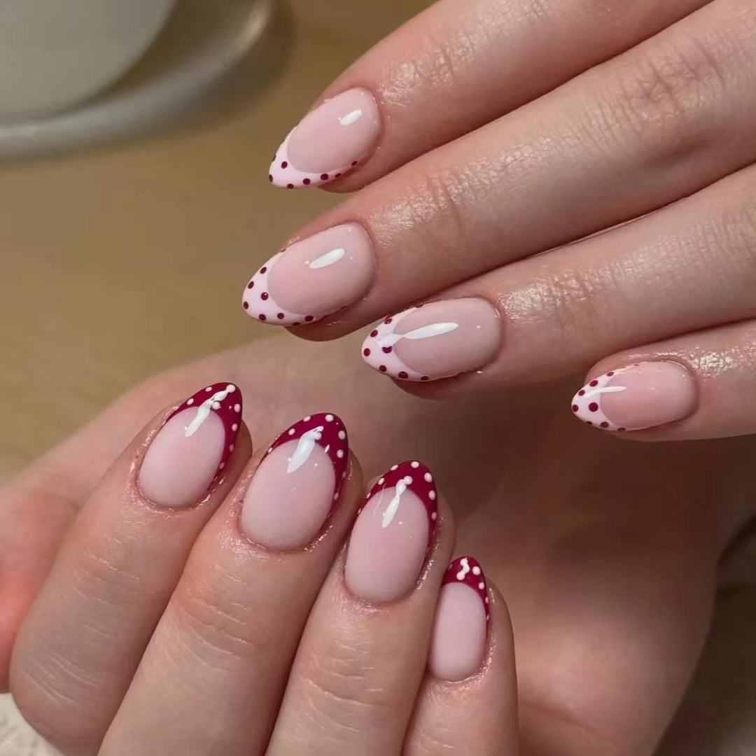 Creative French Tip Nail Art Set