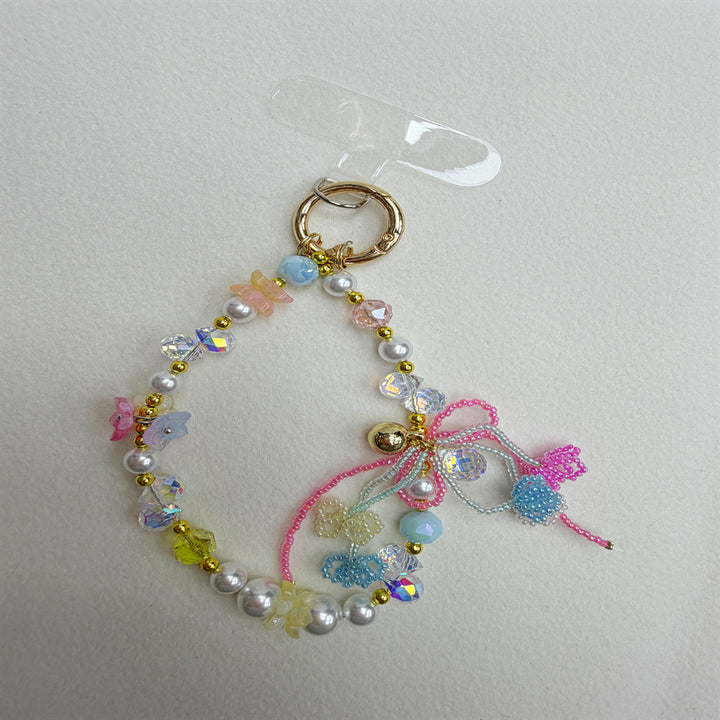 Decorative Floral Charm Keychain Stornfield 1790135410
