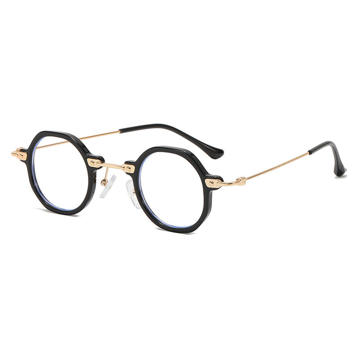 Women's designer sunglasses with hexagonal frame and luxurious metal accents Stornfield