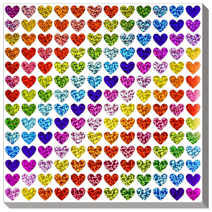 Glitter Heart Sticker Set Stornfield