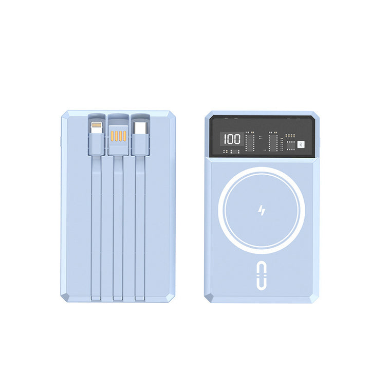 Power bank with integrated light and fast charging functions Stornfield