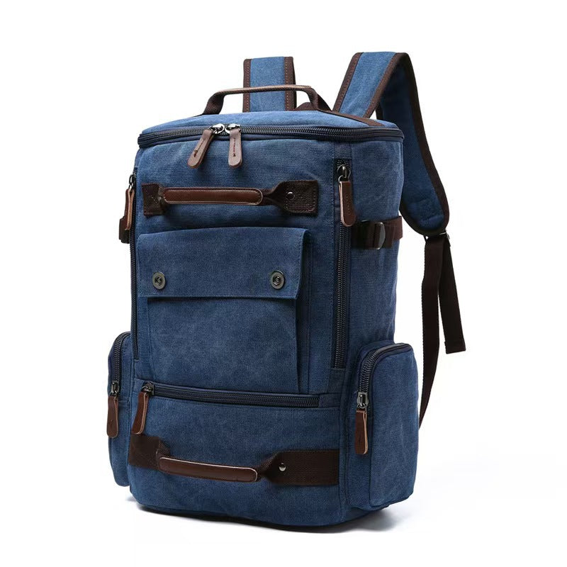 Multi-Functional Canvas Backpack