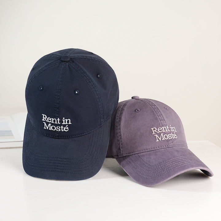 Women’s cotton baseball cap with embroidered lettering Stornfield