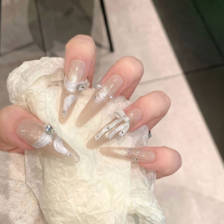 Decorative Stiletto Press-On Nail Art Kit Stornfield