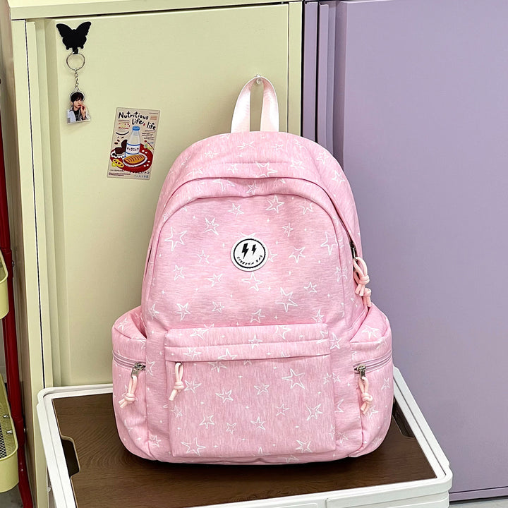 Fun Star-Accent Casual Backpack Stornfield
