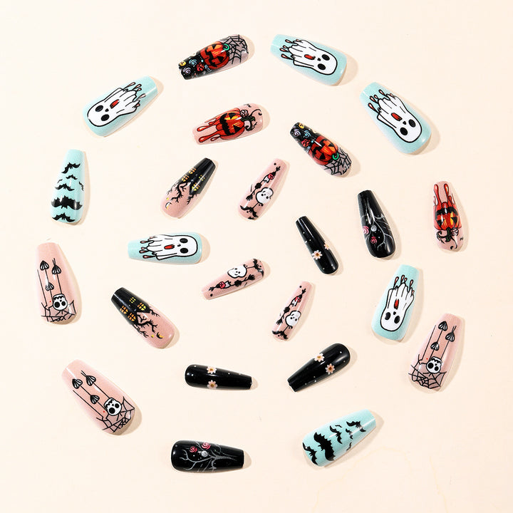 Halloween-Themed 3D Nail Art Extensions Stornfield 1789713260
