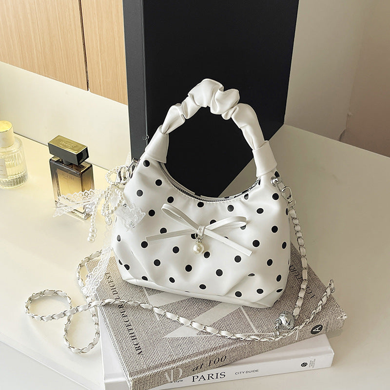 Playful Polka Dot Handbag