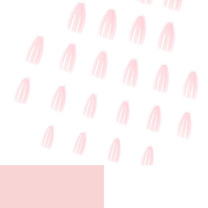 Artistic Stiletto Nails with Elegant French Tip Design Stornfield