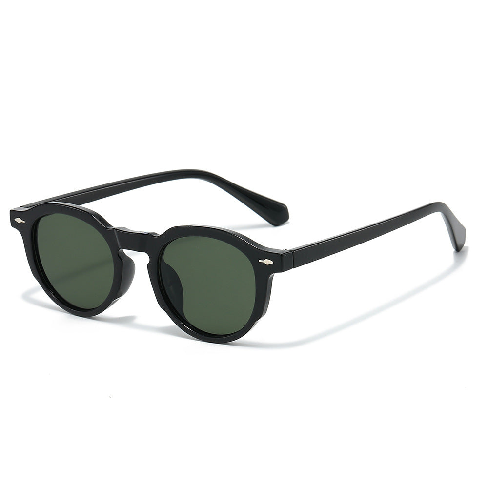 Stylish Retro Oval Frame Sunglasses Stornfield