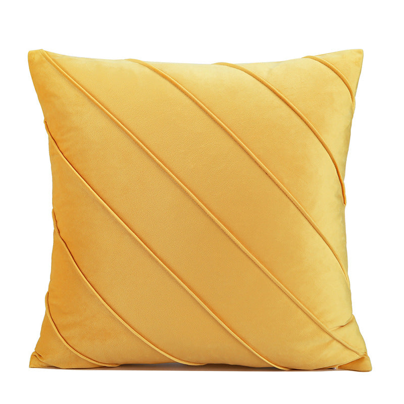 Plush Velvet Accent Pillow