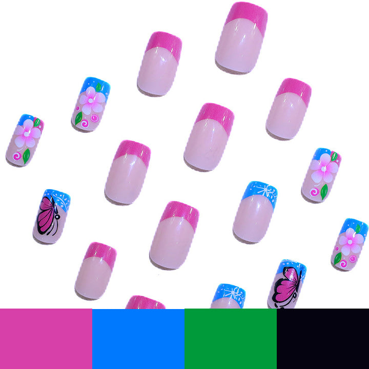 Artistic Floral Nail Art Set Stornfield