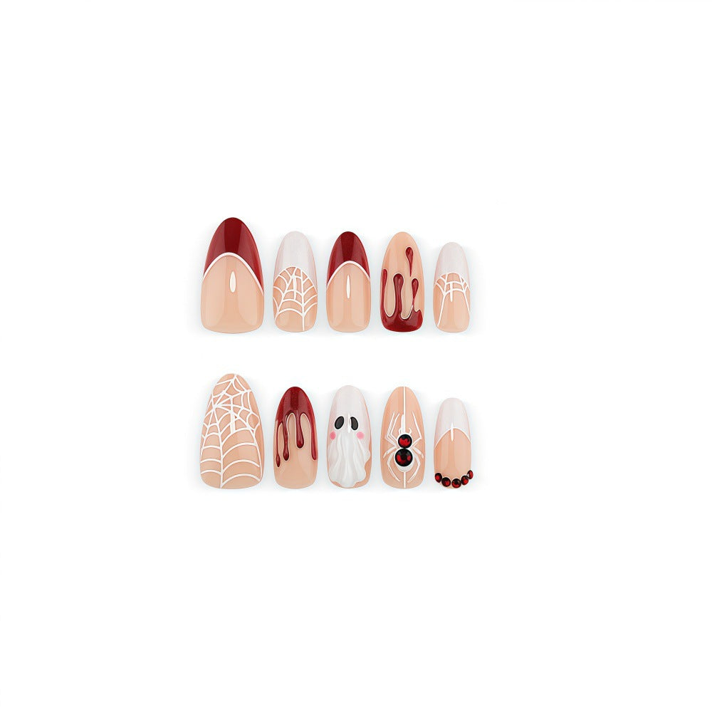 Halloween Nail Art Set with Creepy Designs Stornfield