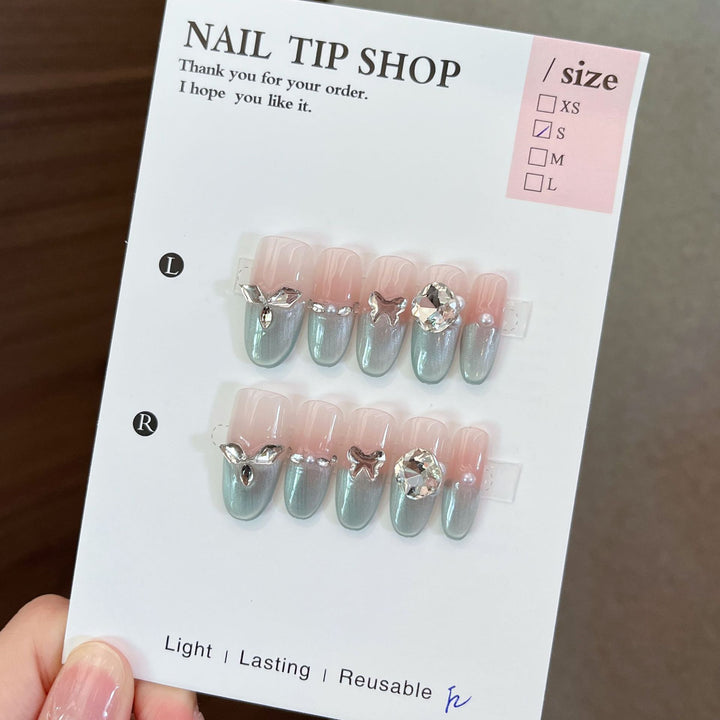 Decorative Animal Print Press-On Nail Set Stornfield