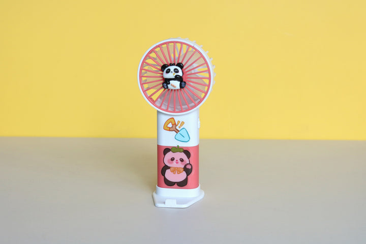 Unisex Portable Hand Fan in Cute Panda Design Stornfield