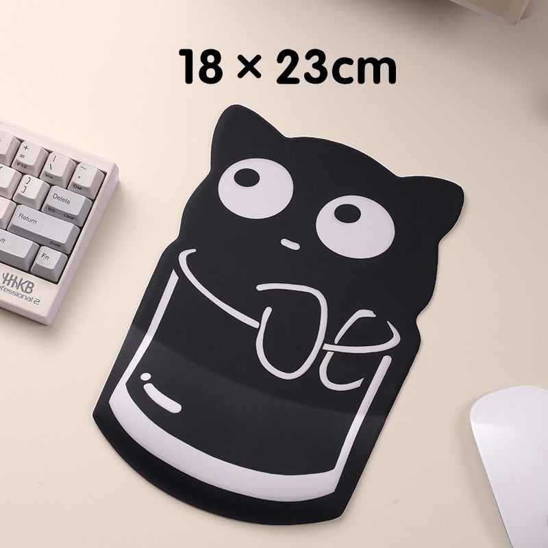 Cat-Themed Ergonomic Wrist Rest