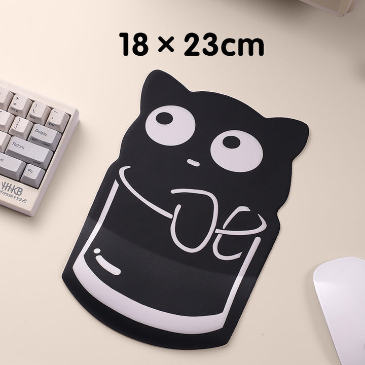 Cat-Themed Ergonomic Wrist Rest