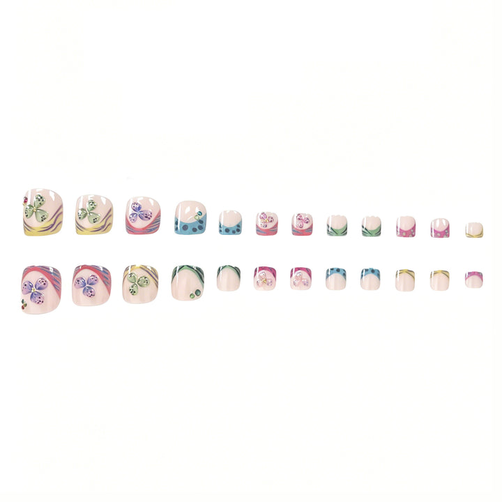 Floral-Inspired Acrylic Nail Art Enhancements Stornfield