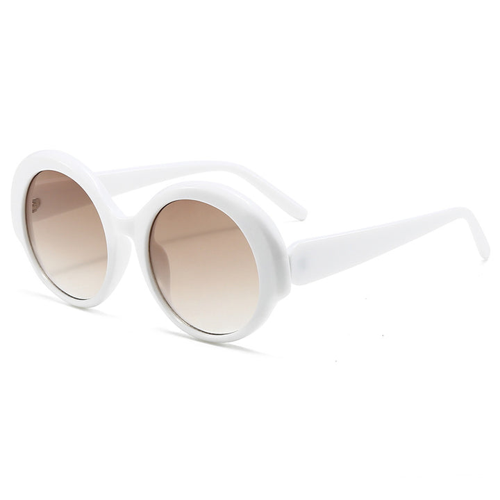 Women's fashionable round designer sunglasses Stornfield