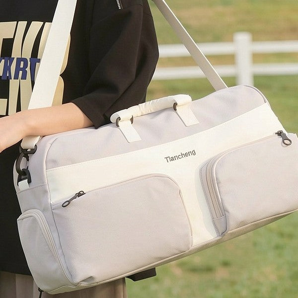 Versatile Multi-Pocket Gym Holdall