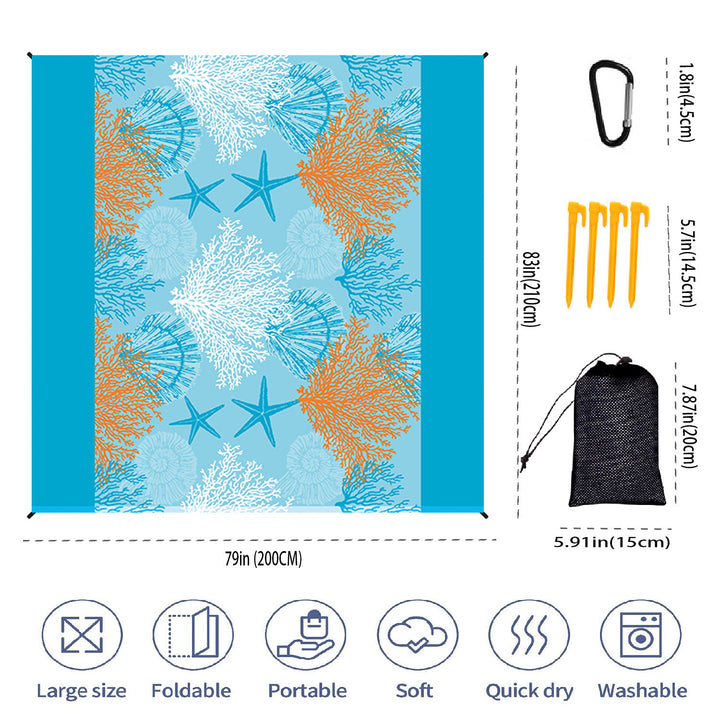 Large Outdoor Multi-Functional Picnic Blanket Stornfield