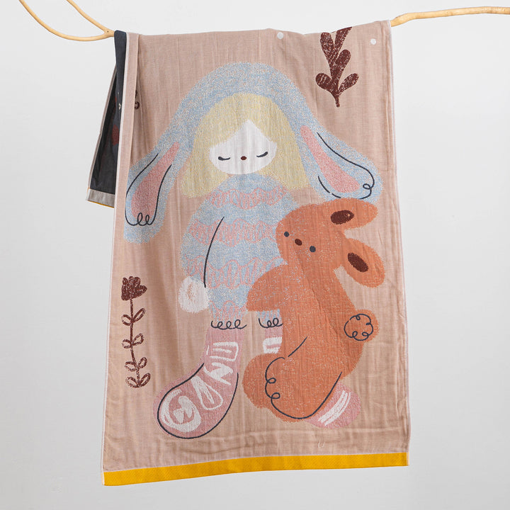 Women's cuddly cloth with processed bear motif Stornfield