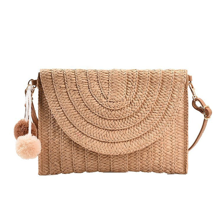 Handcrafted Shoulder Bag Made of Woven Material Stornfield