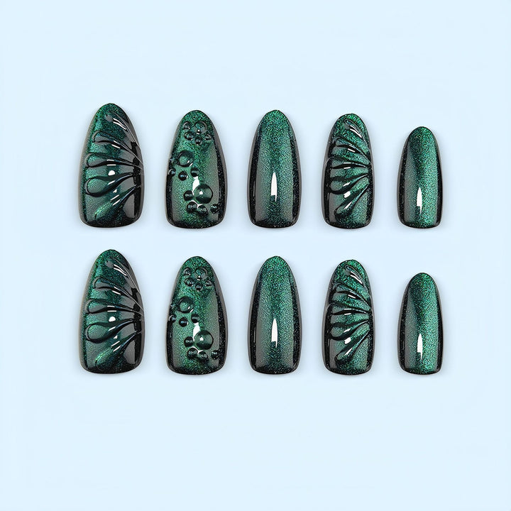 Creative nail art set with stylish 3D effects Stornfield
