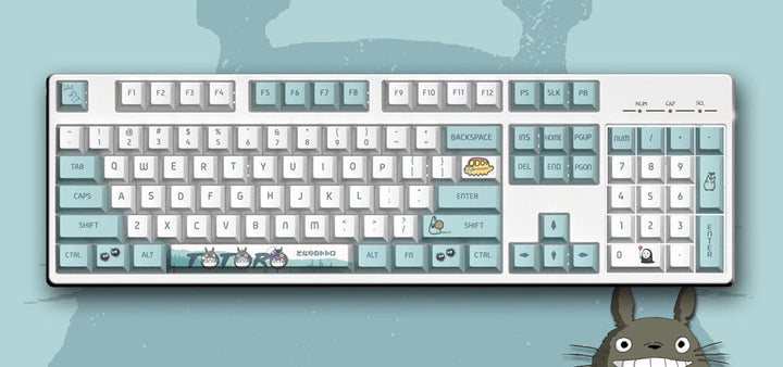 Ocean-Themed Mechanical Keyboard Stornfield
