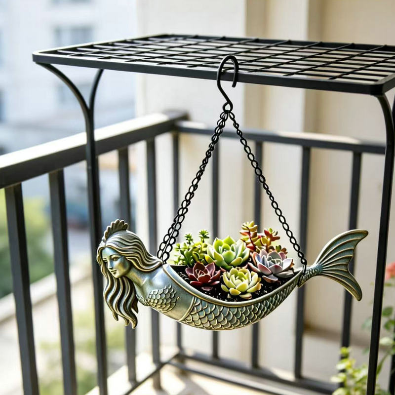 Enchanting Mermaid Planter Stornfield